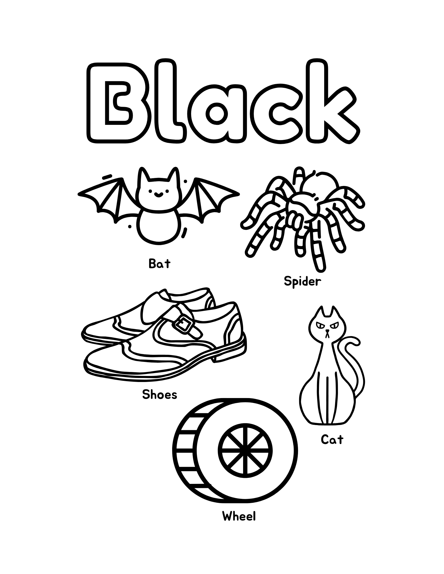 black