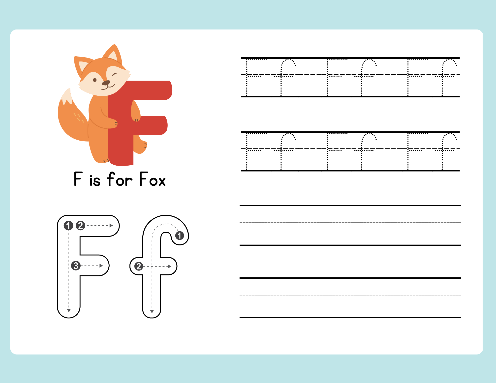f for fox